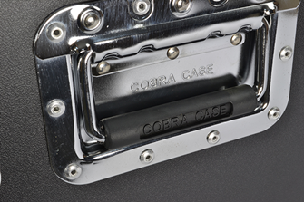 Cobra 8U 19-Inch Rack Flight Case 350mm Deep – Strong Plywood, Removable Lids